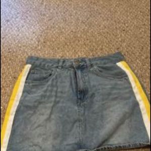 Jean skirt